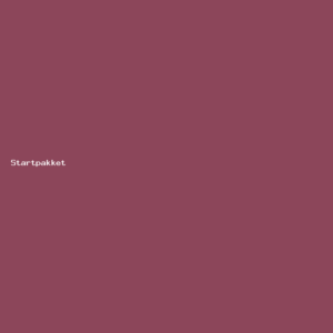 Startpakket (gegroepeerd)